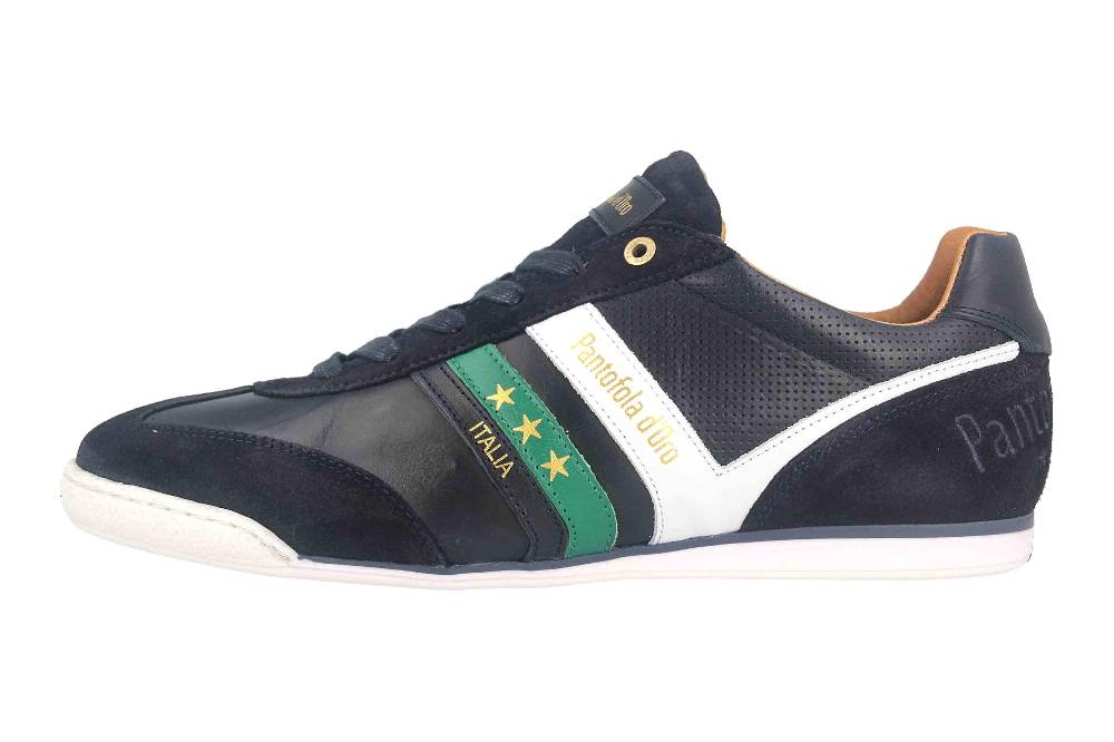 Pantofola d'Oro VASTO UOMO LOW XL Sneaker in Übergrößen Blau 10203049.29Y/10203081.29Y große Herrenschuhe