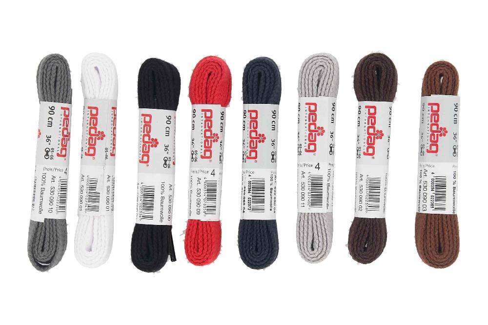 pedag - FLACHSENKEL - Schnürsenkel 90 cm (1 Paar)