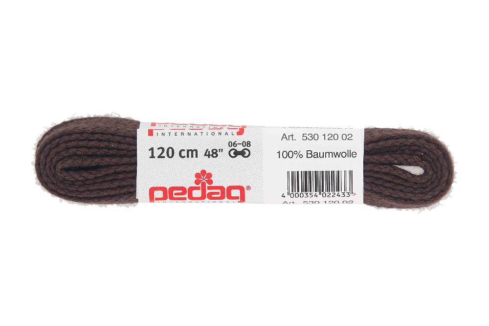 Pedag - FLACHSENKEL - Schnürsenkel Diverse Farben 120 Cm (1 Paar)