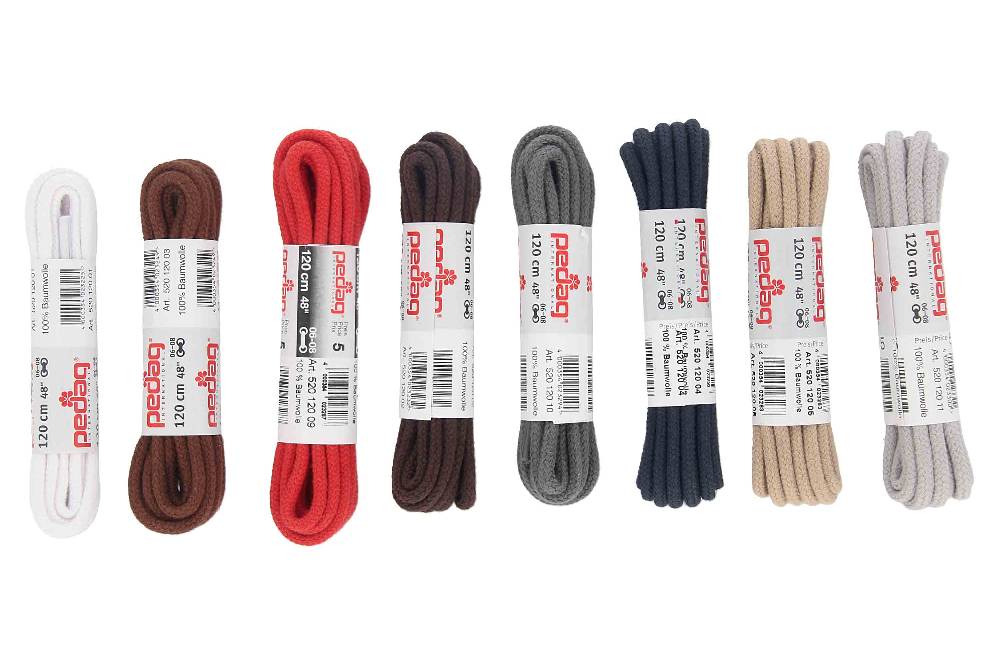 Pedag - KORDELSENKEL - Schnürsenkel 120 Cm (1 Paar)