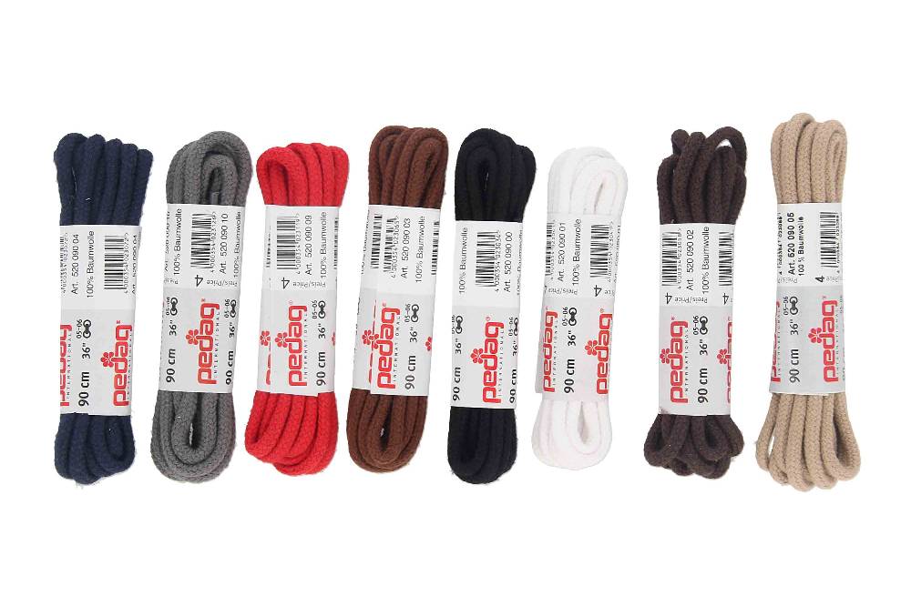 Pedag - KORDELSENKEL - Schnürsenkel 90 Cm (1 Paar)