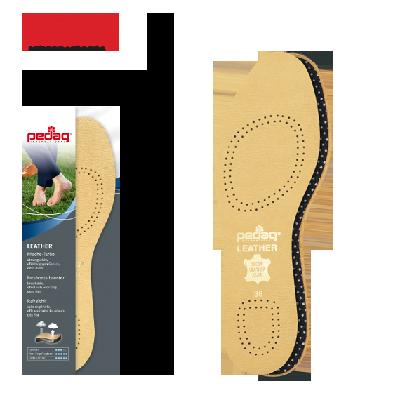 Pedag - LEATHER - 110/1722 King Size Einlegesohle Mit Aktivkohle