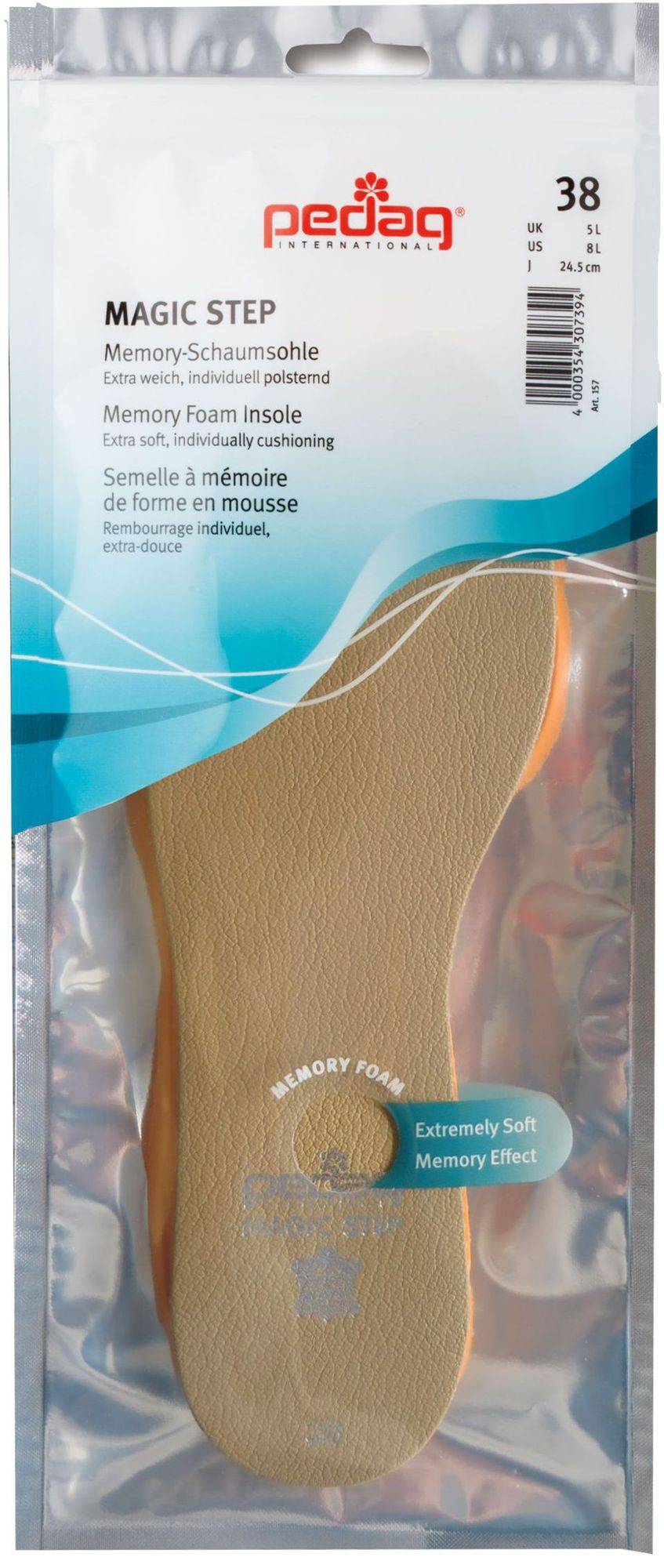 pedag - Magic Step - Memory Schaumsohle - Einlegesohle