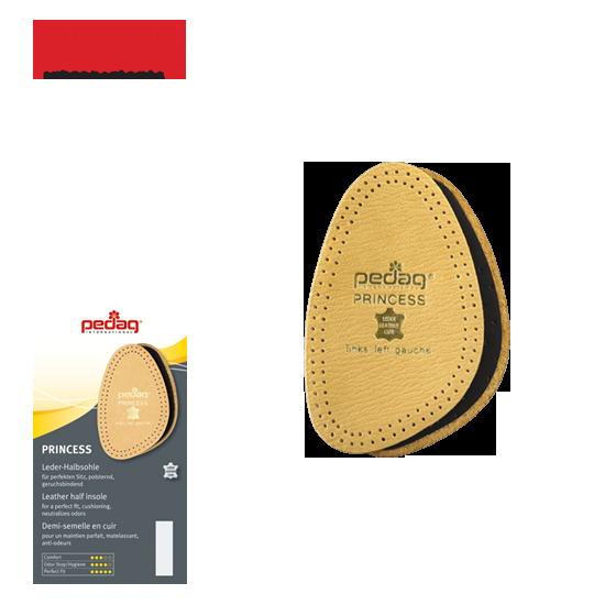 Pedag - PRINCESS - Leder Halbsohlen (2 Stück)