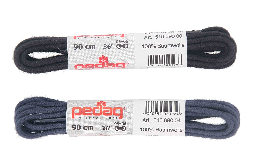 pedag - RUNDSENKEL - Schnürsenkel 90 cm (1 Paar)