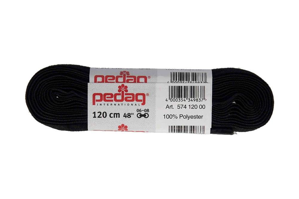 pedag - SAMTSENKEL - Schnürsenkel 120 cm (1 Paar)- Diverse Farben