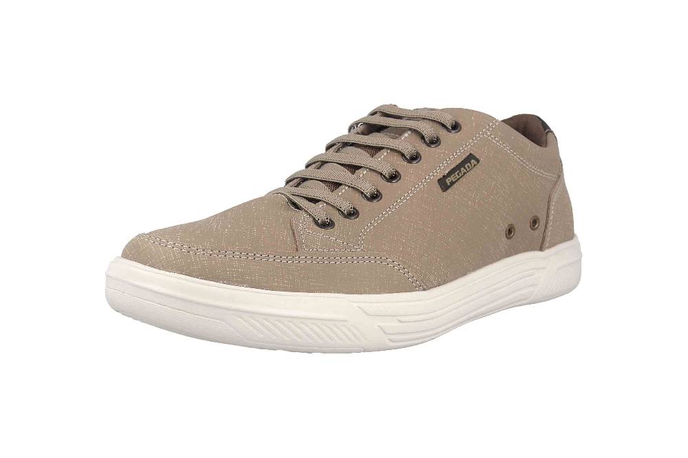 Pegada Sneaker In Übergrößen Beige 110403-07/510403-07 Große Herrenschuhe