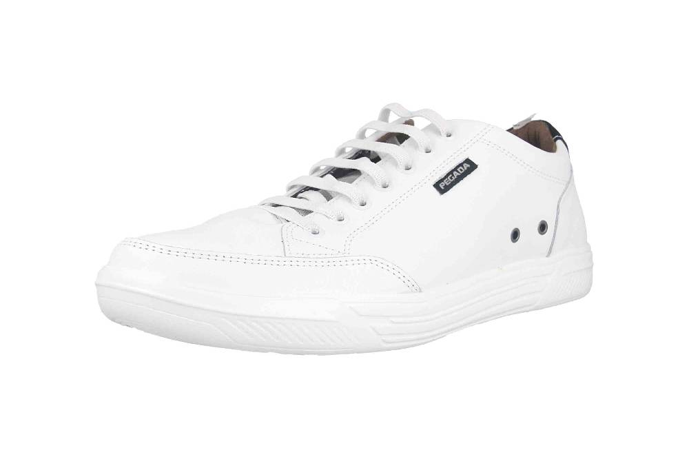 Pegada Sneaker In Übergrößen Weiß 110403-01/510403-01 Große Herrenschuhe