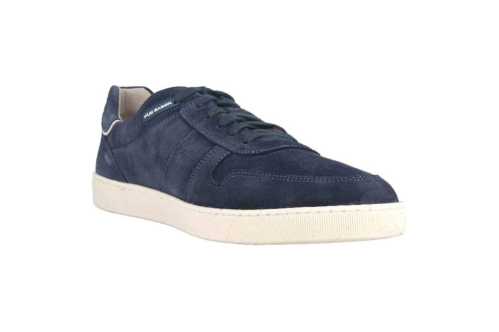 Pius Gabor Halbschuhe In Übergrößen Blau 0537.14.01 Große Herrenschuhe