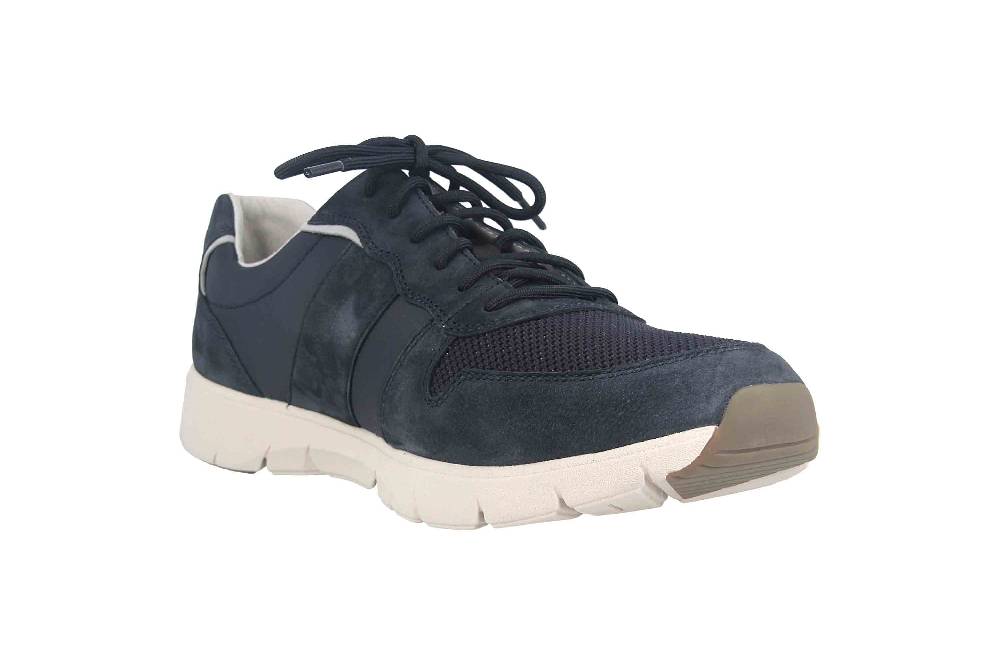 Pius Gabor Halbschuhe In Übergrößen Blau 1018.11.03 Große Herrenschuhe