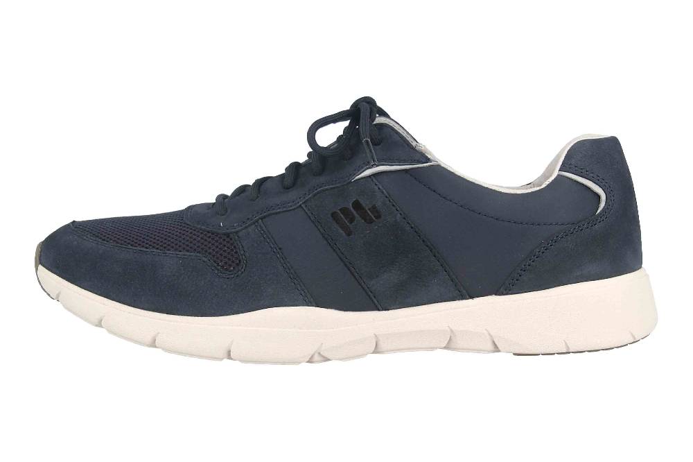 Pius Gabor Halbschuhe In Übergrößen Blau 1018.11.03 Große Herrenschuhe