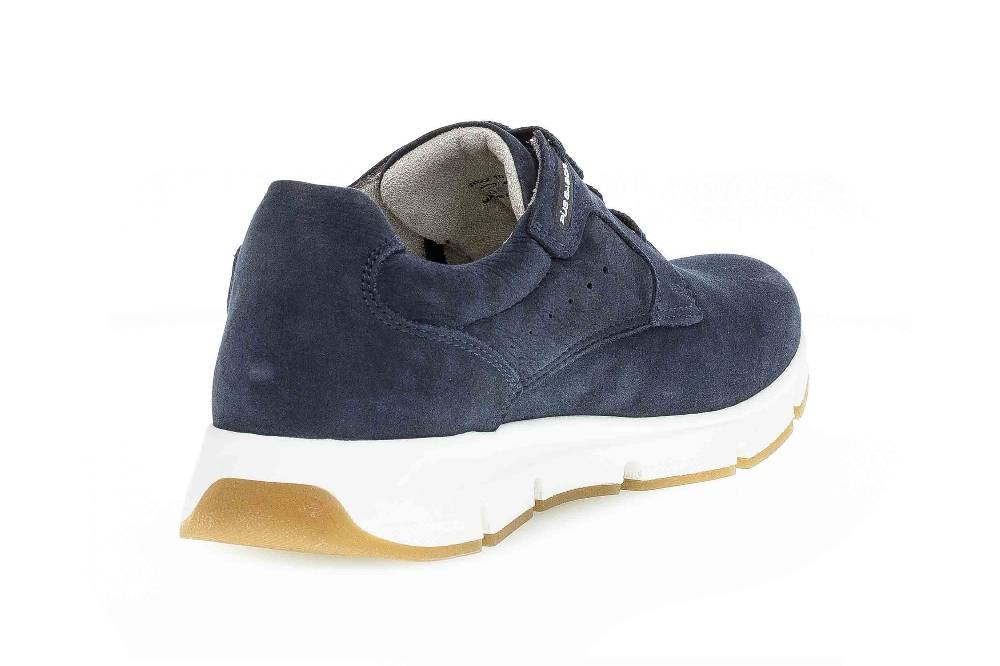 Pius Gabor Halbschuhe In Übergrößen Blau 1022.10.02 Große Herrenschuhe