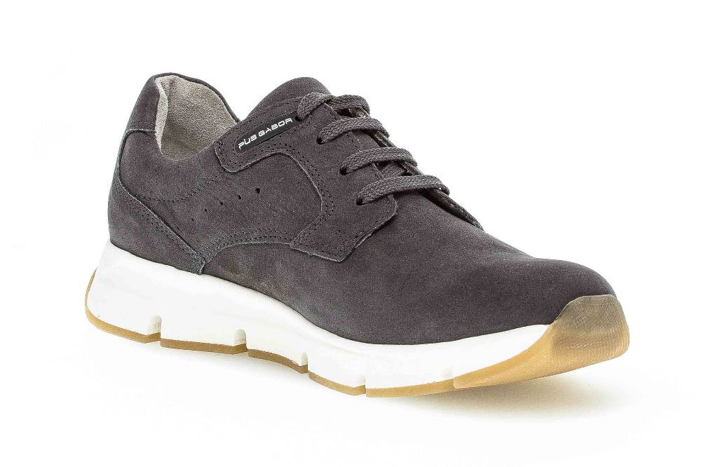 Pius Gabor Halbschuhe In Übergrößen Braun 1022.10.03 Große Herrenschuhe