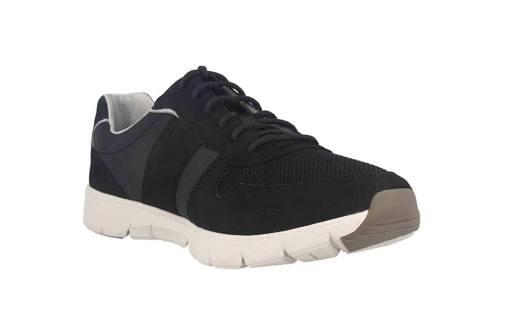 Pius Gabor Halbschuhe In Übergrößen Schwarz 1018.11.01 Große Herrenschuhe