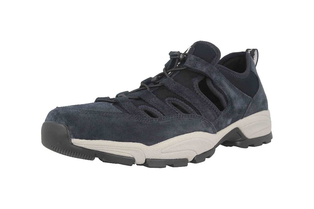 Pius Gabor Slipper In Übergrößen Blau 0138.13.03 Große Herrenschuhe