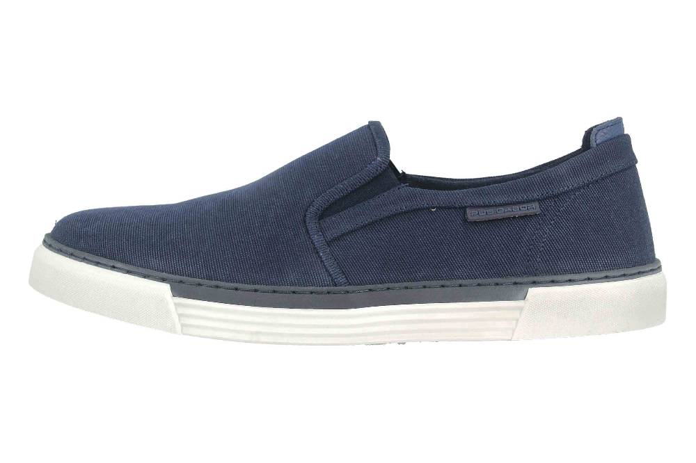 Pius Gabor Slipper in Übergrößen Blau 0460.17.02 große Herrenschuhe