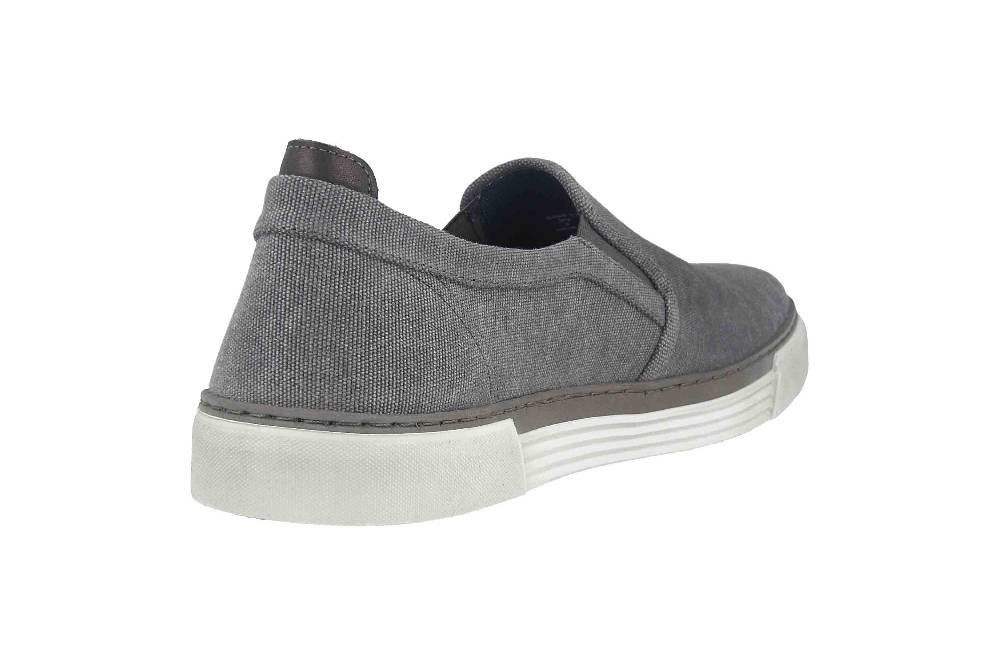 Pius Gabor Slipper In Übergrößen Grau 0460.17.01 Große Herrenschuhe