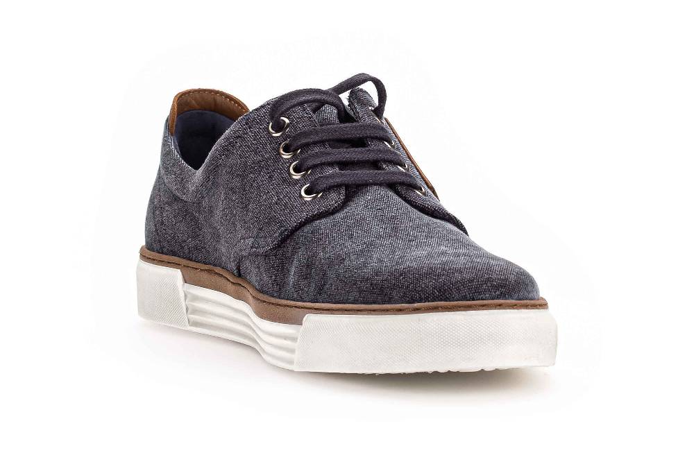 Pius Gabor Sneaker In Übergrößen BLau 0460.20.02 Große Herrenschuhe