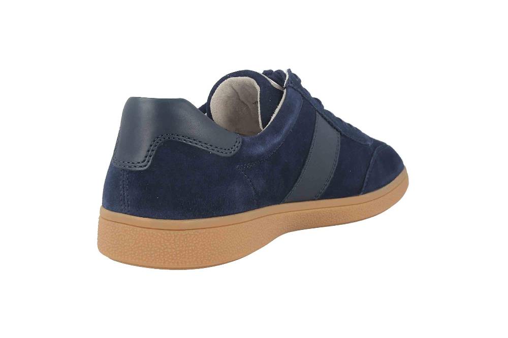 Pius Gabor Sneaker In Übergrößen Blau 0552.10.01 Große Herrenschuhe