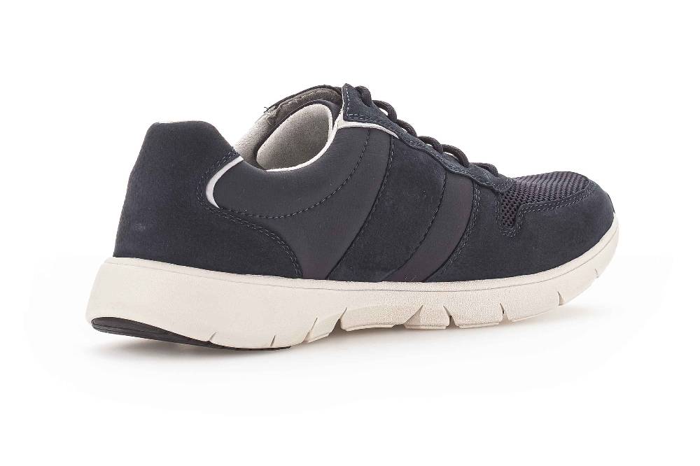 Pius Gabor Sneaker In Übergrößen Blau 1018.21.01 Große Herrenschuhe