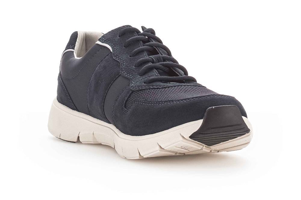 Pius Gabor Sneaker In Übergrößen Blau 1018.21.01 Große Herrenschuhe