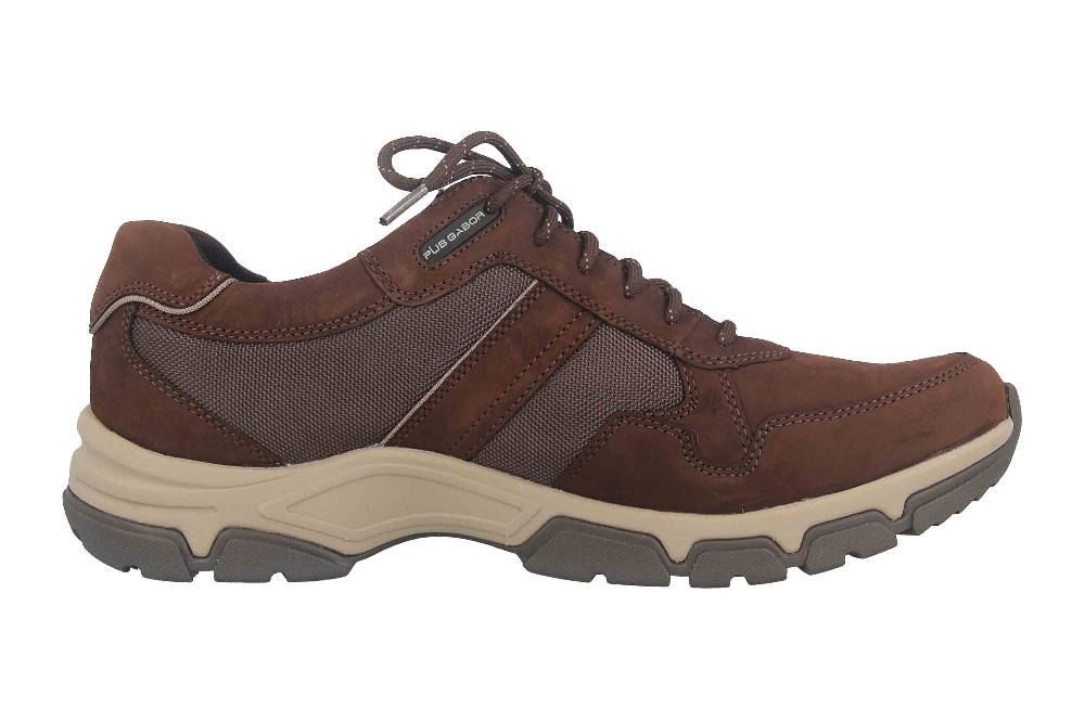 Pius Gabor Sneaker In Übergrößen Braun 0533.51.23 Große Herrenschuhe