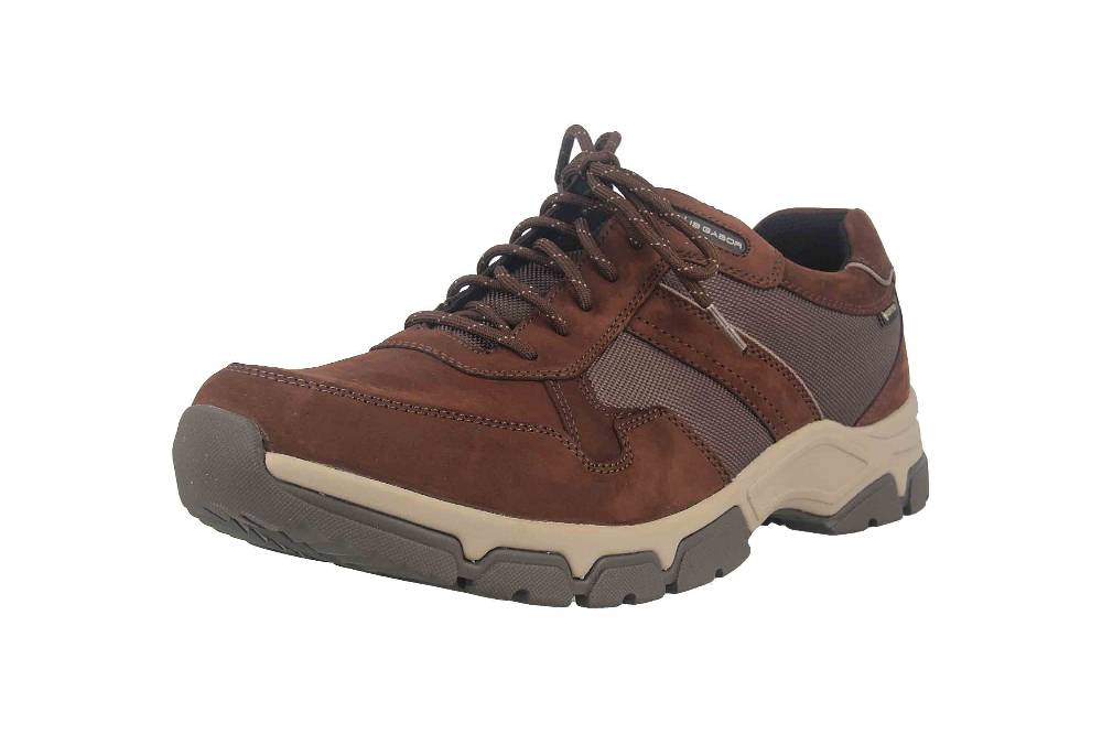 Pius Gabor Sneaker In Übergrößen Braun 0533.51.23 Große Herrenschuhe