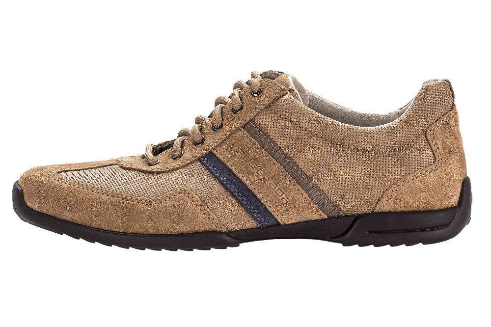 Pius Gabor Sneaker in Übergrößen Braun 1137.10.05 große Herrenschuhe