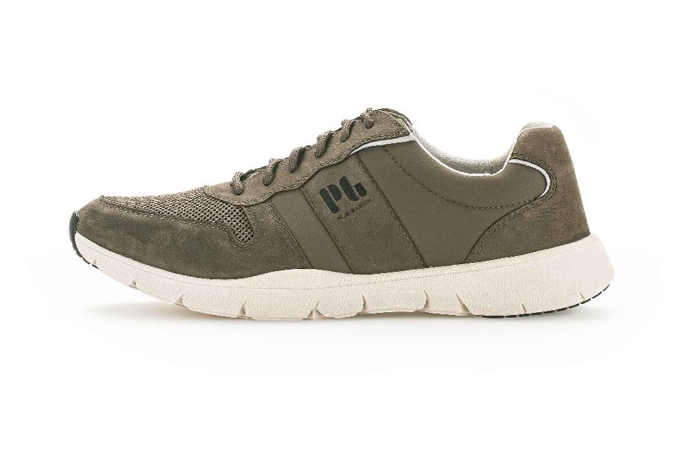 Pius Gabor Sneaker in Übergrößen Grün 1018.21.03 große Herrenschuhe