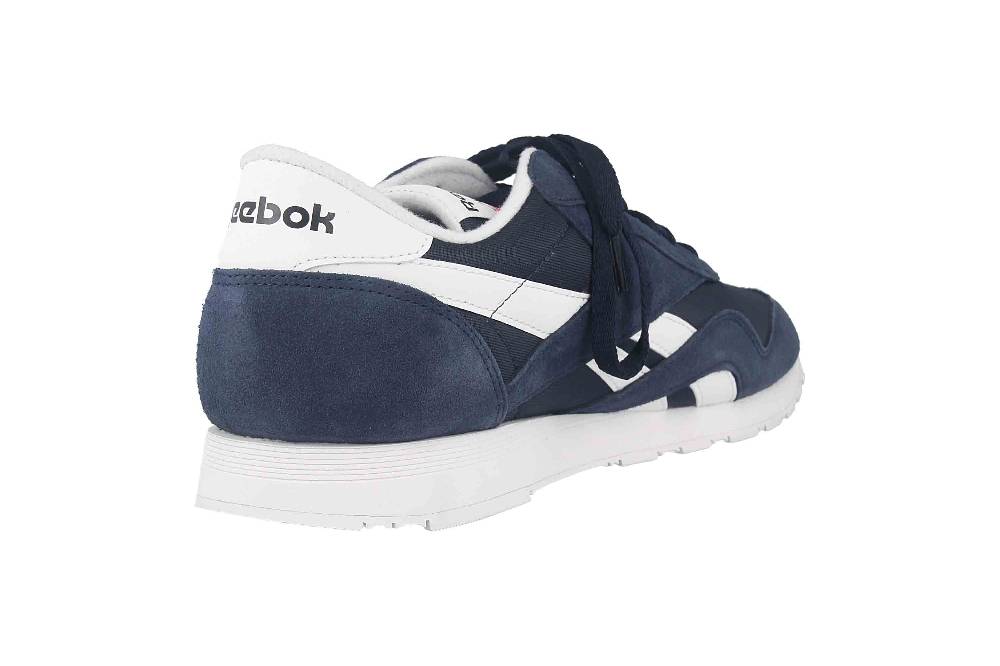 Reebok CLASSIC NYLON Sportschuhe In Übergrößen Blau 100009276 Große Herrenschuhe