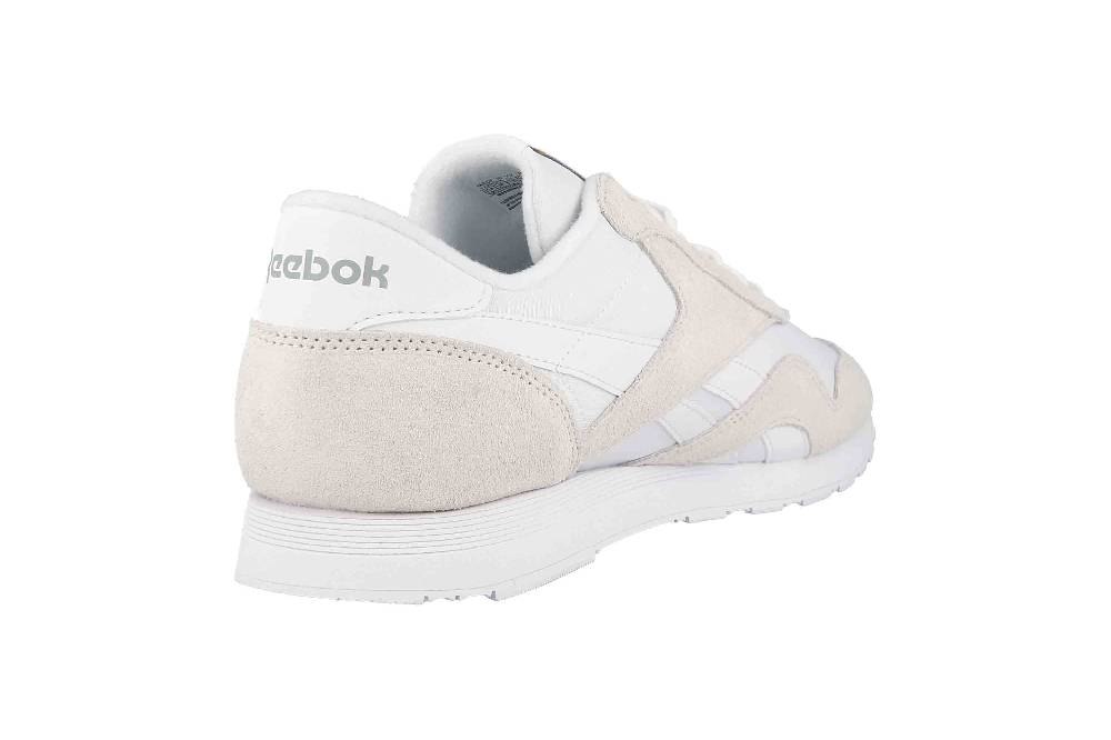 Reebok CLASSIC NYLON Sportschuhe In Übergrößen Weiß 100009277 Große Herrenschuhe