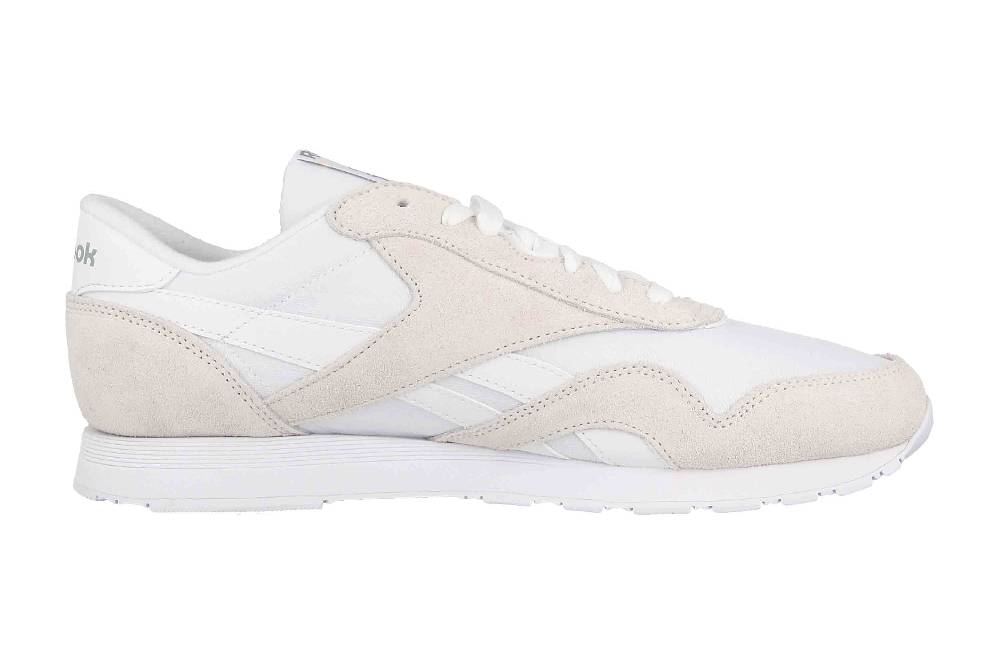 Reebok CLASSIC NYLON Sportschuhe In Übergrößen Weiß 100009277 Große Herrenschuhe