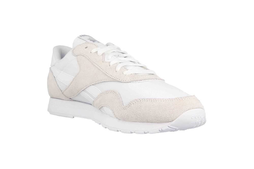 Reebok CLASSIC NYLON Sportschuhe In Übergrößen Weiß 100009277 Große Herrenschuhe