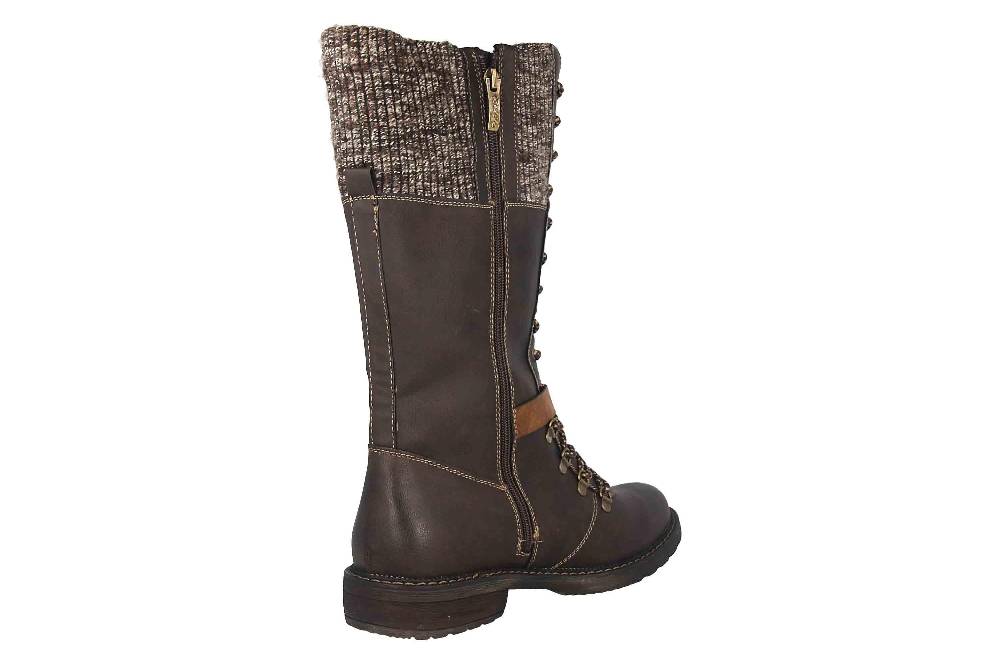 Relife Stiefel In Übergrößen Braun R3002 8032 Große Damenschuhe