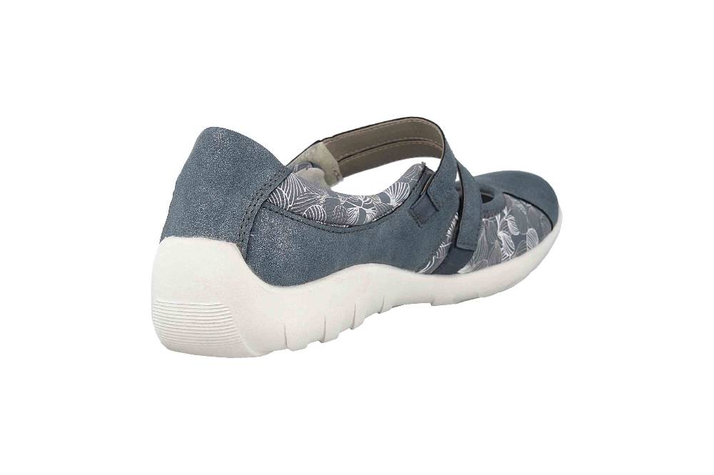Remonte Ballerinas In Übergrößen Blau R3510-12 Große Damenschuhe
