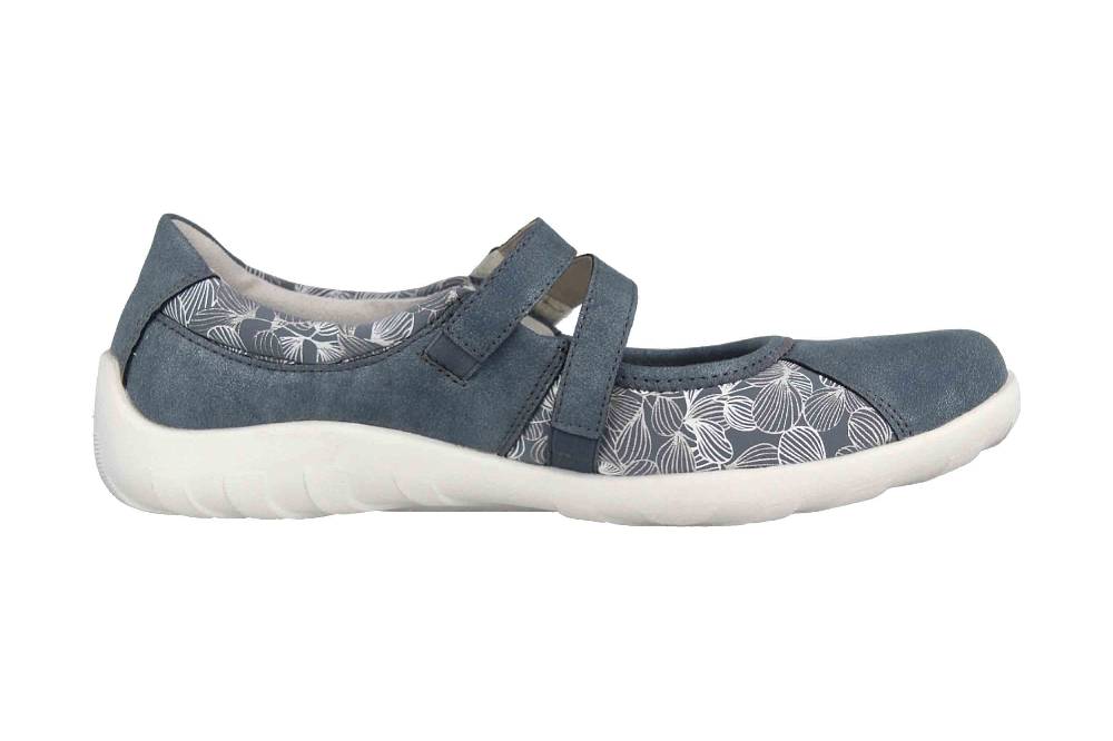 Remonte Ballerinas In Übergrößen Blau R3510-12 Große Damenschuhe