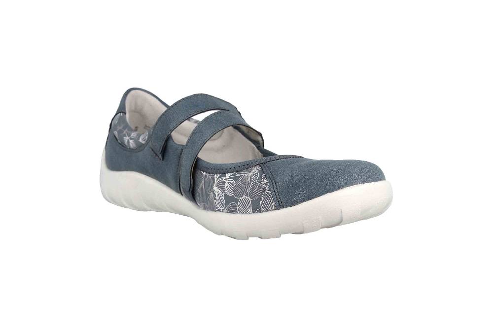 Remonte Ballerinas In Übergrößen Blau R3510-12 Große Damenschuhe