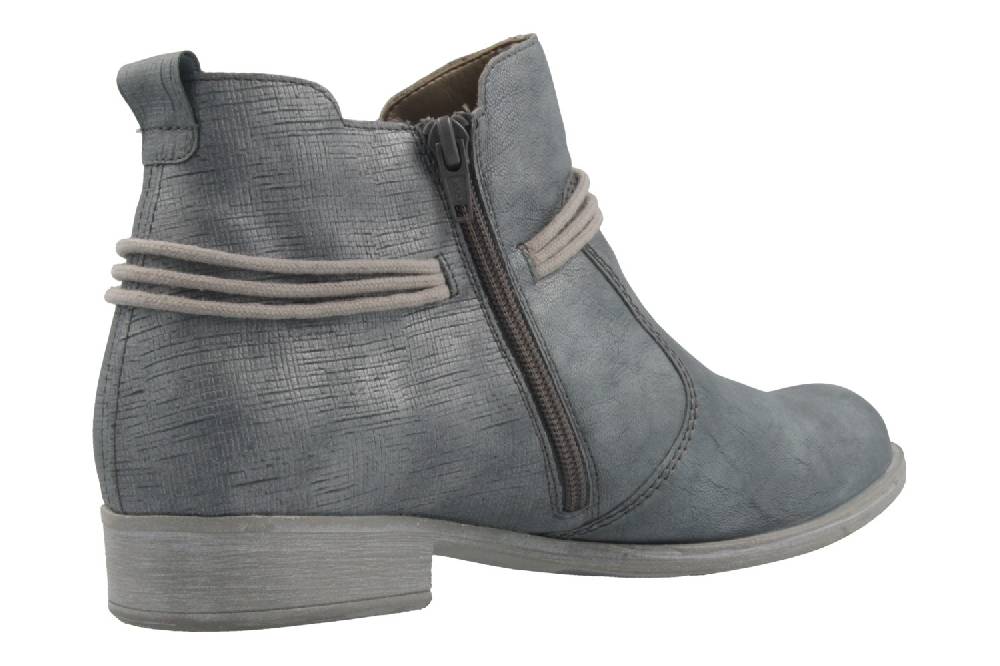 Remonte Boots In Übergrößen Blau R9393-12 Große Damenschuhe