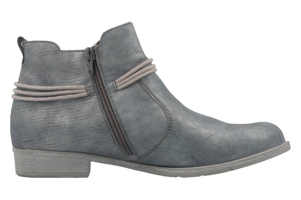 Remonte Boots In Übergrößen Blau R9393-12 Große Damenschuhe