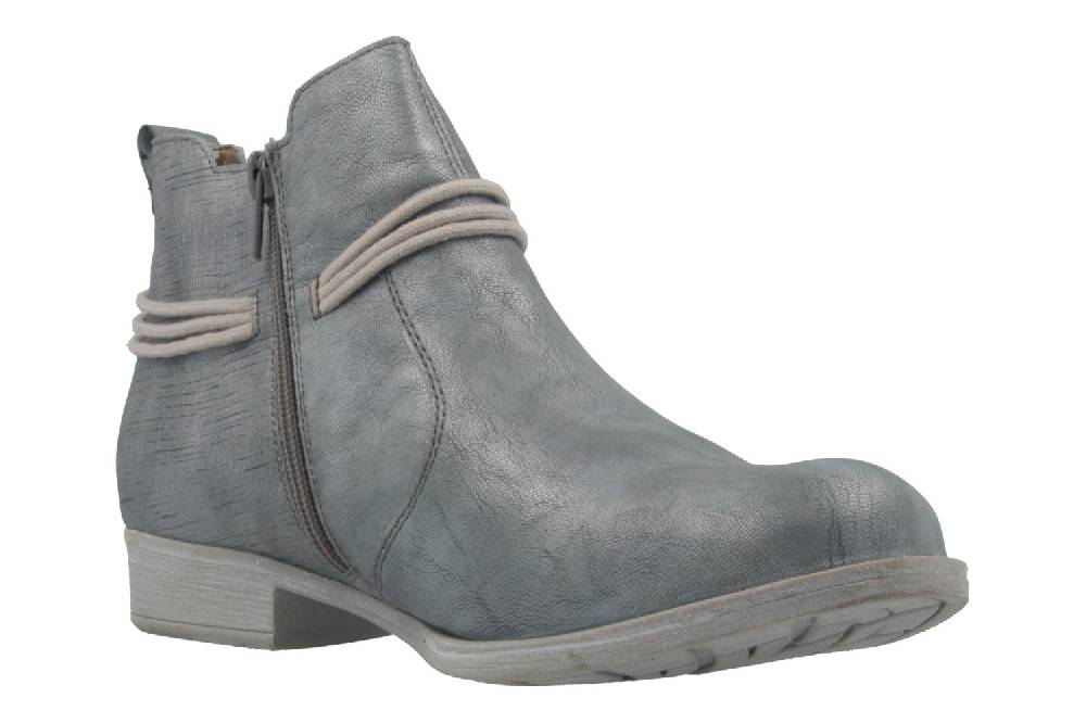 Remonte Boots In Übergrößen Blau R9393-12 Große Damenschuhe