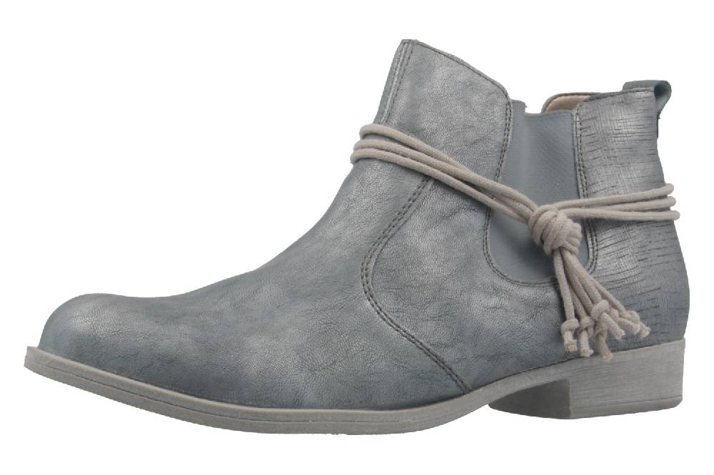 Remonte Boots in Übergrößen Blau R9393-12 große Damenschuhe
