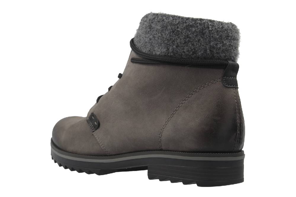 Remonte Boots In Übergrößen Grau R2285-45 Große Damenschuhe
