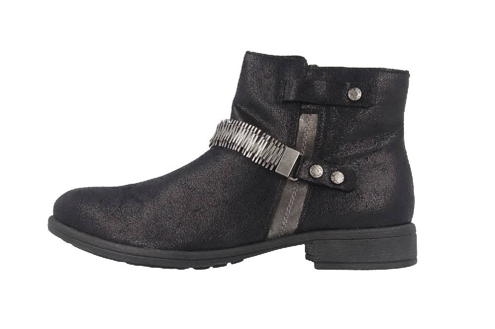 Remonte Boots In Übergrößen Schwarz D2279-02 Große Damenschuhe
