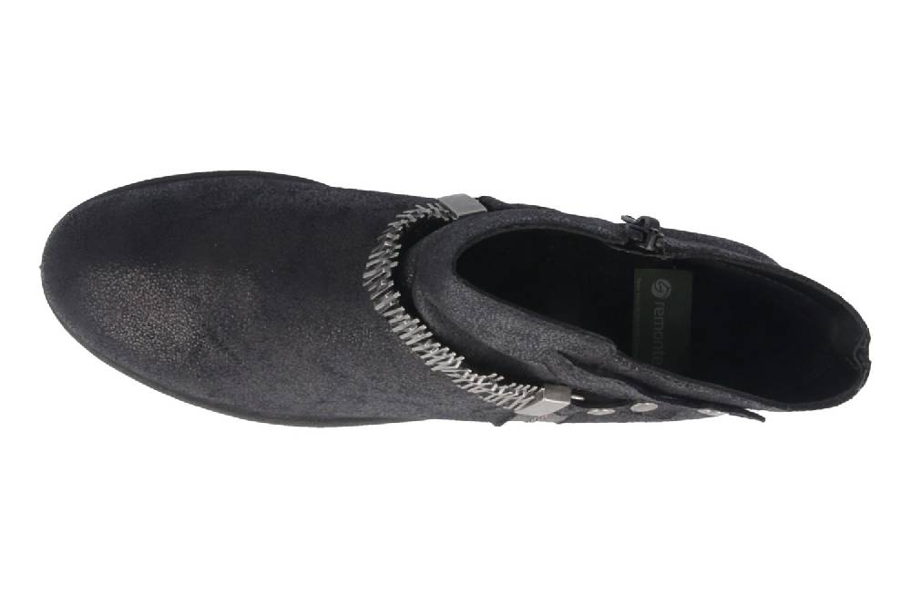 Remonte Boots In Übergrößen Schwarz D2279-02 Große Damenschuhe