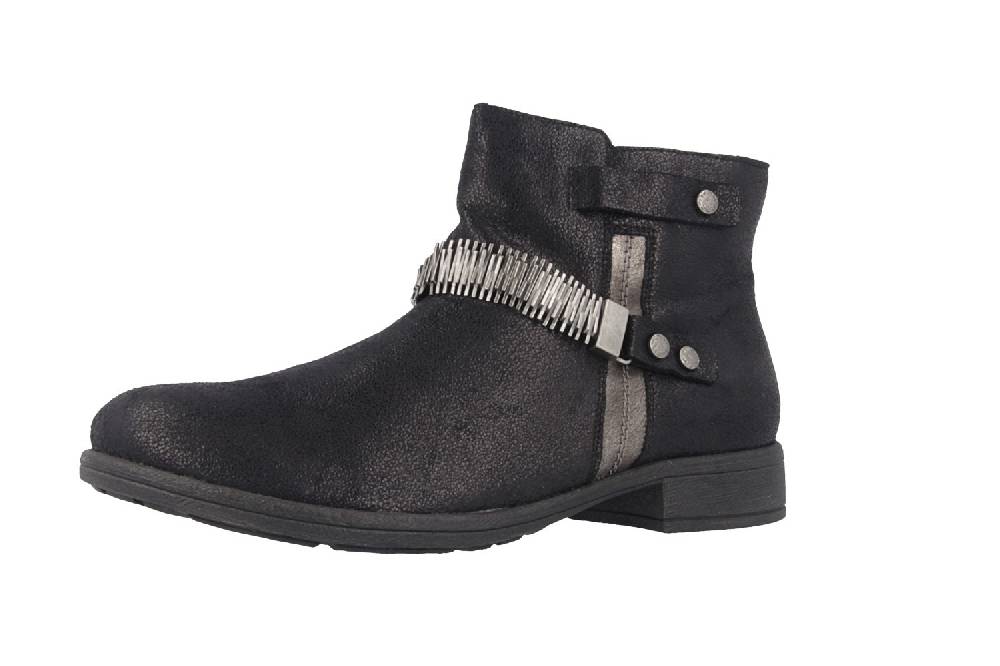 Remonte Boots in Übergrößen Schwarz D2279-02 große Damenschuhe