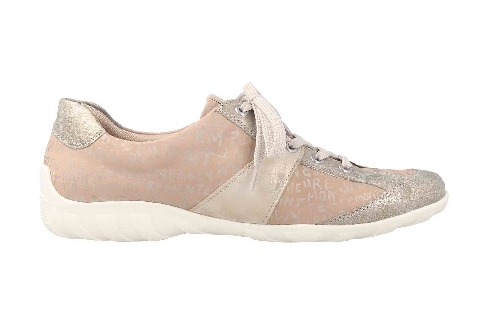 Remonte Halbschuhe In Übergrößen Beige R3403-60 Große Damenschuhe