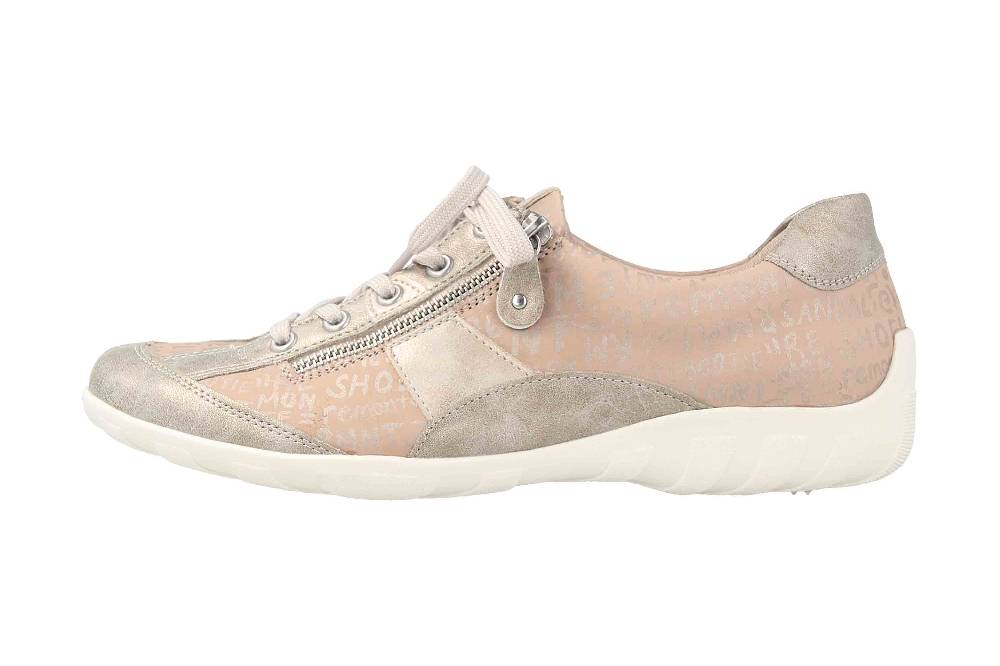 Remonte Halbschuhe in Übergrößen Beige R3403-60 große Damenschuhe