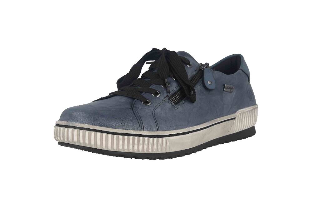 Remonte Halbschuhe In Übergrößen Blau D0700-14 Große Damenschuhe