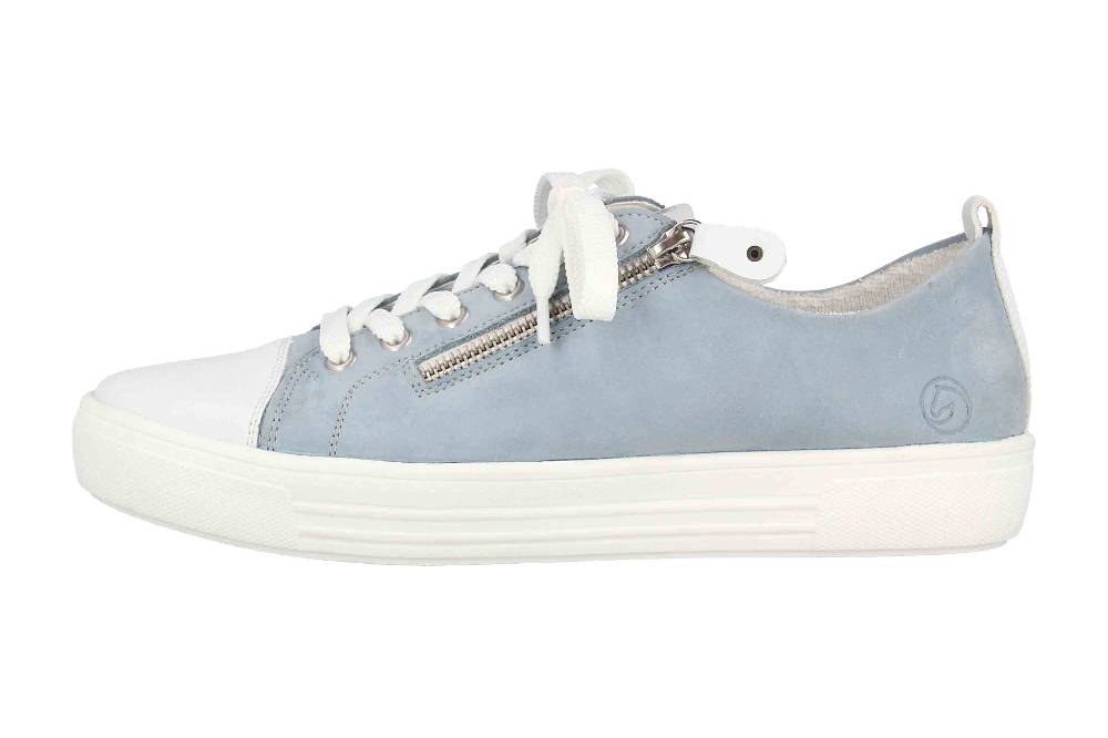 Remonte Halbschuhe in Übergrößen Blau D0917-10 große Damenschuhe