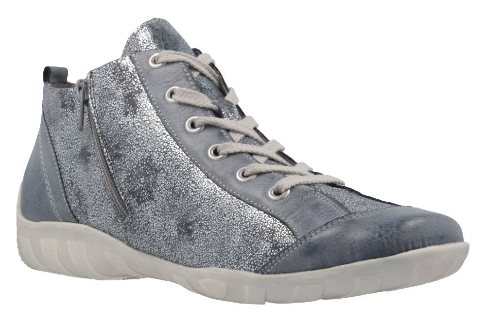 Remonte Halbschuhe In Übergrößen Blau R3476-14 Große Damenschuhe